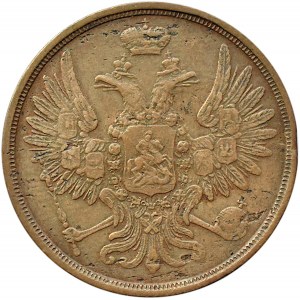 Rosja, Mikołaj I, 2 kopiejki 1853 E.M., Jekaterinburg