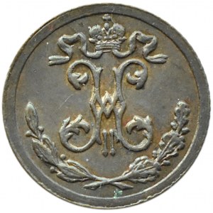 Rosja, Mikołaj II, 1/4 kopiejki 1896 S.P.B., Birmingham