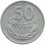 Polska, PRL, 50 groszy 1957, Warszawa, ładny egzemplarz