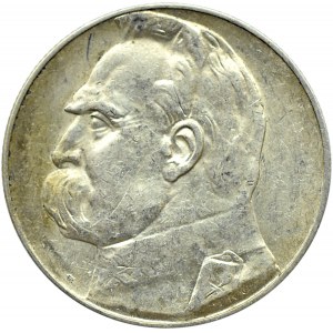 Polska, II RP, Józef Piłsudski, 5 złotych 1938, Warszawa