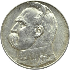 Polska, II RP, Józef Piłsudski, 5 złotych 1938, Warszawa