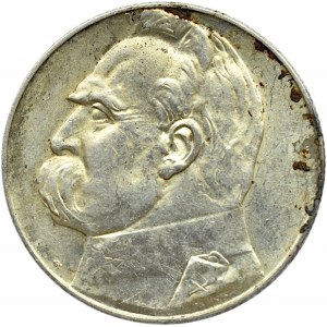 Polska, II RP, Józef Piłsudski, 5 złotych 1938, Warszawa