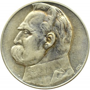 Polska, II RP, Józef Piłsudski 10 złotych 1934 strzelecki, Warszawa