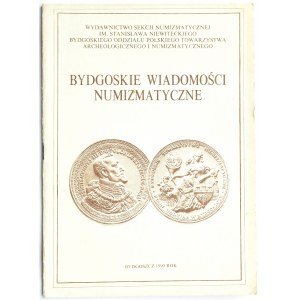 Bydgoskie Wiadomości Numizmatyczne, B. Sikorski, Katalog bydgoskich żetonów, Bydgoszcz 1990
