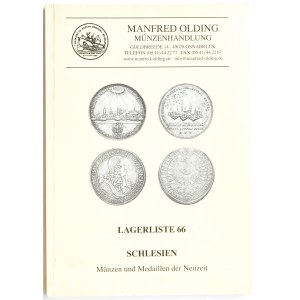 Manfred Olding, Lagerliste 66, Śląsk, monety i medale