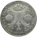 Austria, Franciszek II, 1 talar 1795 H, Günzburg