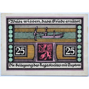 Greifenberg, Gryfice, 25 pfennig 1920, UNC