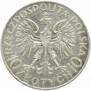 Polska, II RP, Romuald Traugutt, 10 złotych 1933, Warszawa