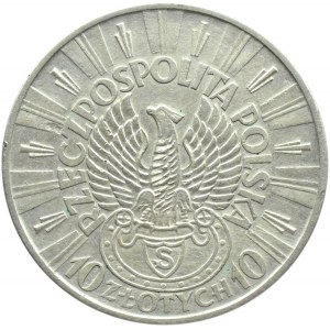 Polska, II RP, Józef Piłsudski 10 złotych 1934 strzelecki, Warszawa