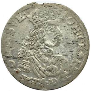Jan II Kazimierz, szóstak 1662 TT, Bydgoszcz, odmiana bez obwódek