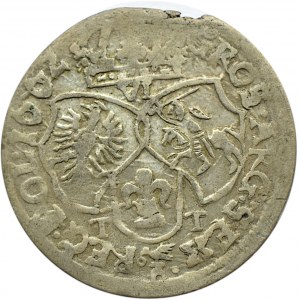 Jan II Kazimierz, szóstak 1662 TT, Bydgoszcz, odmiana bez obwódek