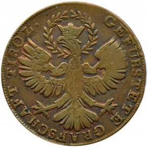 Austria, Tyrol, 1 kreuzer (krajcar) 1809