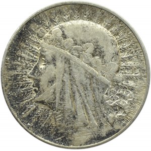 Polska, II RP, Głowa Kobiety, 5 złotych 1934, Warszawa