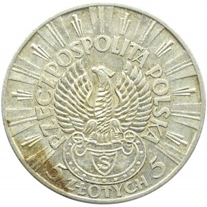 Polska, II RP, Józef Piłsudski, 5 złotych 1934 orzeł strzelecki, Warszawa