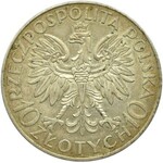 Polska, II RP, Romuald Traugutt, 10 złotych 1933, Warszawa, bardzo ładny