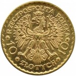 Polska, II RP, Bolesław Chrobry, 10 złotych 1925, Warszawa, UNC