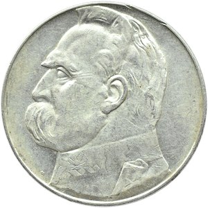 Polska, II RP, Józef Piłsudski, 10 złotych 1937, Warszawa