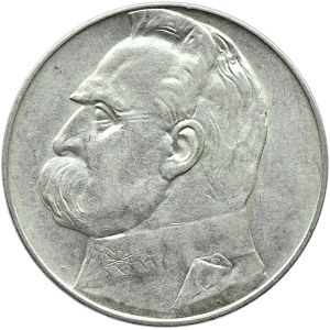 Polska, II RP, Józef Piłsudski, 10 złotych 1937, Warszawa