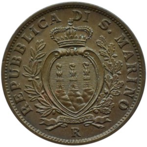 San Marino, 10 centesimi 1938 R, Rzym