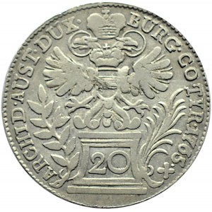 Austria, Maria Teresa, 20 krajcarów 1765, Wiedeń