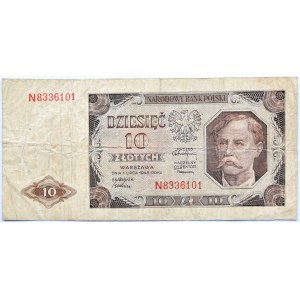 Poland, RP, 10 zloty 1948, N series, Warsaw