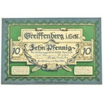 Greiffenberg, Gryfów(Schlesien), 10 Pfg. 1920, UNC