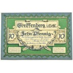 Greiffenberg, Gryfów(Silesia), 10 pfennig 1920, UNC