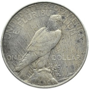 USA, Peace, 1 dolar 1922, Filadelfia