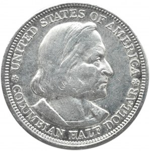USA, Światowa Wystawa Kolumbijska, 1/2 dolara 1893
