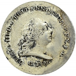 Niemcy, Braunschweig-Lüneburg, Georg III, 1/6 talara 1803 GFM, Brunszwik