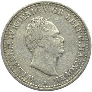 Niemcy, Hannover, Wilhelm IV, talar 1835 A, Berlin