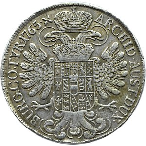 Österreich, Maria Theresia, Taler 1765, Halle