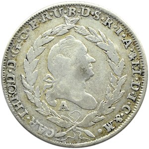 Niemcy, Bawaria, Karol Teodor, 20 krajcarów 1781, Monachium