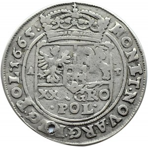 Jan II Kazimierz, tymf 1665 AT, Bydgoszcz, SALVS: