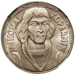 Polska, PRL, 10 złotych 1969, M. Kopernik NGC MS66