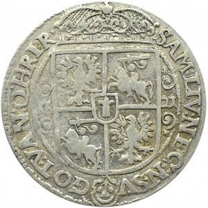 Zygmunt III Waza, ort 1621, ....PRUM*, Bydgoszcz, ozdobniki zakończone krzyżykami