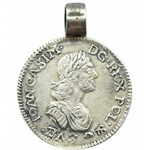Jan II Kazimierz, Żeton/medal Abdykacja króla 1668, srebro, BARDZO RZADKI RRRR!