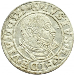 Prusy Książęce, Albrecht, grosz pruski 1539, Królewiec