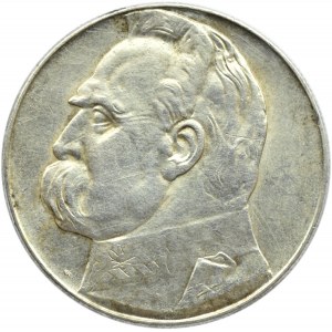 Polska, II RP, Józef Piłsudski, 10 złotych 1939, Warszawa NIESPOTYKANA WAGA 21,05 GRAMA