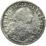 Niemcy, Prusy, Fryderyk, 3 grosze 1753 B, Wrocław