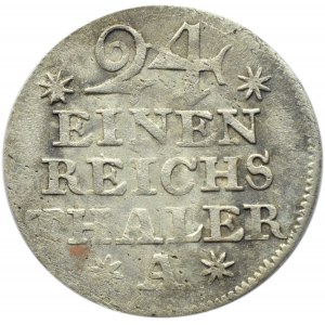Niemcy, Prusy, Fryderyk II Wielki, 1/24 talara 1753 A, Berlin