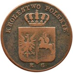 Powstanie Listopadowe, 3 grosze 1831 K.G., Warszawa