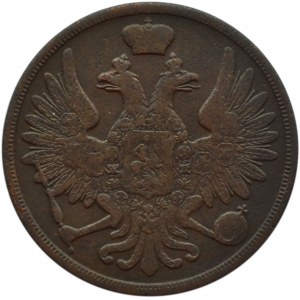 Aleksander I, 3 kopiejki 1858 BM, Warszawa