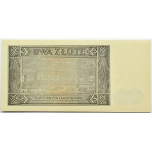 Polska, RP, 2 złote 1948, seria BR, UNC