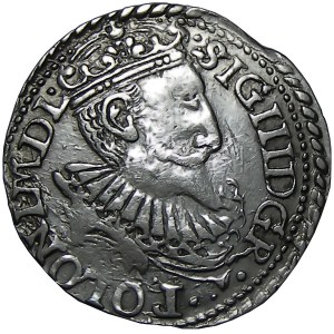 Zygmunt III Waza, trojak 1598, Olkusz