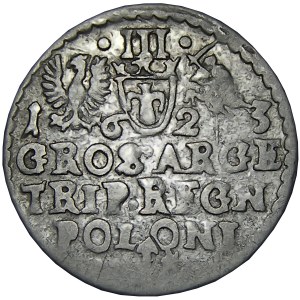 Zygmunt III Waza, trojak 1623, Kraków, SIGIS