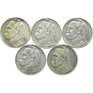 Polska, II RP, Józef Piłsudski, lot 10 złotych 1935, Warszawa (1)