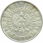 Polska, II RP, Józef Piłsudski, 10 złotych 1936, Warszawa