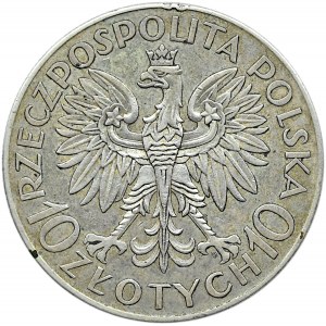 Polska, II RP, Romuald Traugutt, 10 złotych 1933, Warszawa