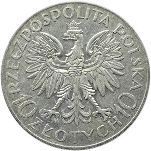 Polska, II RP, Romuald Traugutt, 10 złotych 1933, Warszawa